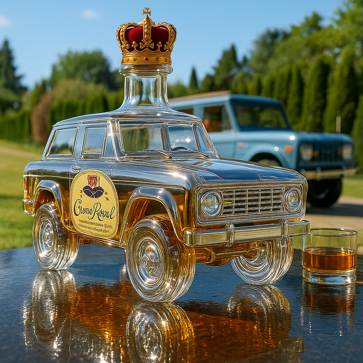 Bouteille de whiskey classique collectible Ford Bronco (1966–1977)