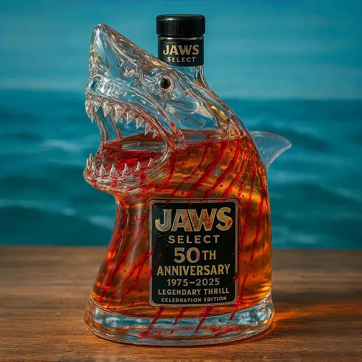 Bouteille de Whiskey Édition Limitée Jaws de Requin Anniversaire