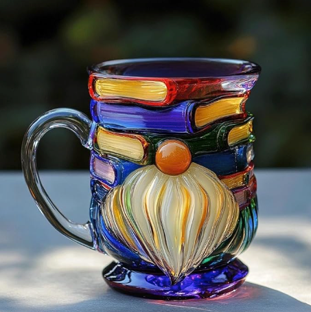 Mug Nain Artisan pour les Amoureux des Livres en 3D