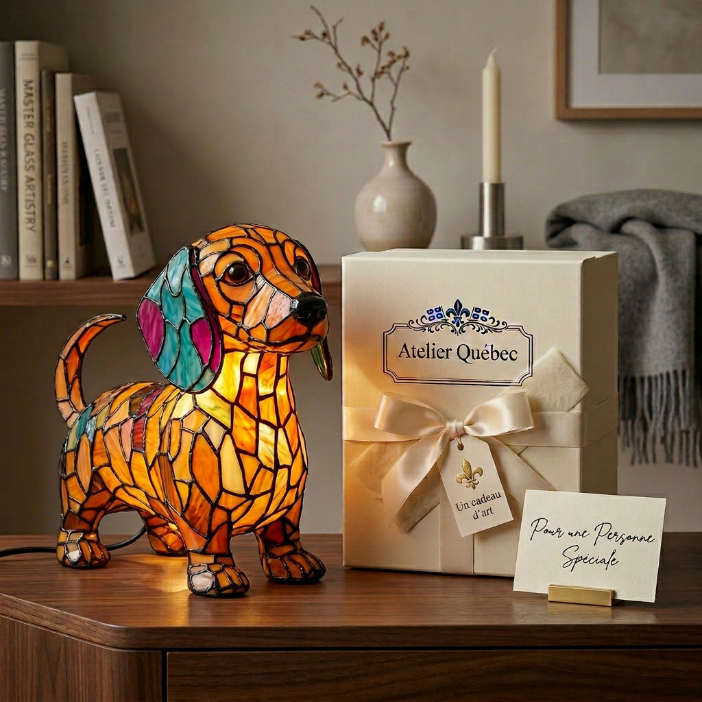 Teckel - Lampe Esprit Bohème