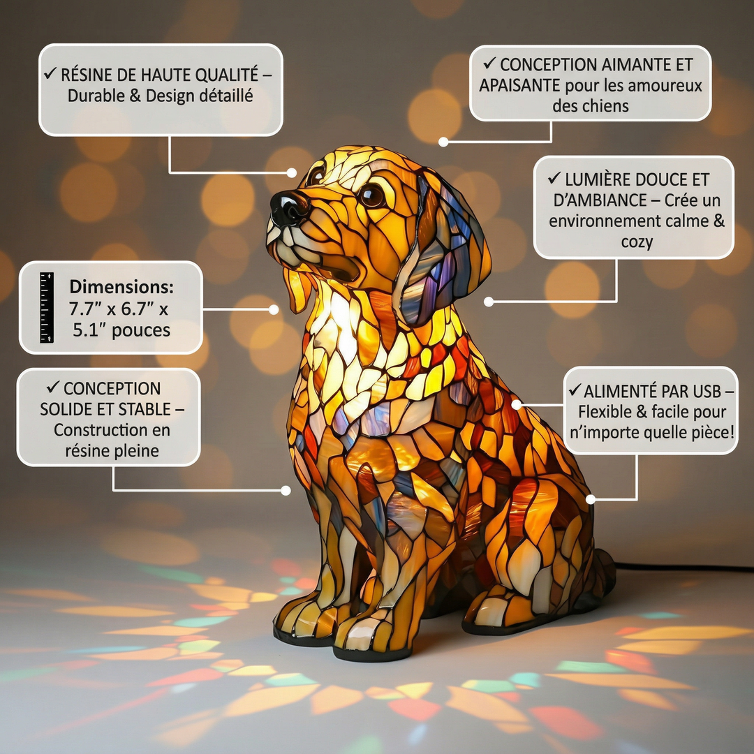 Labrador - Figurine de Retriever Doré