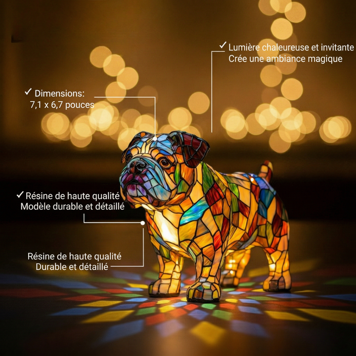 Bouledogue - Lumière Dorée Enchanteresse